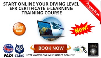 EFR Diving First Aid Level, e Learning CMAS